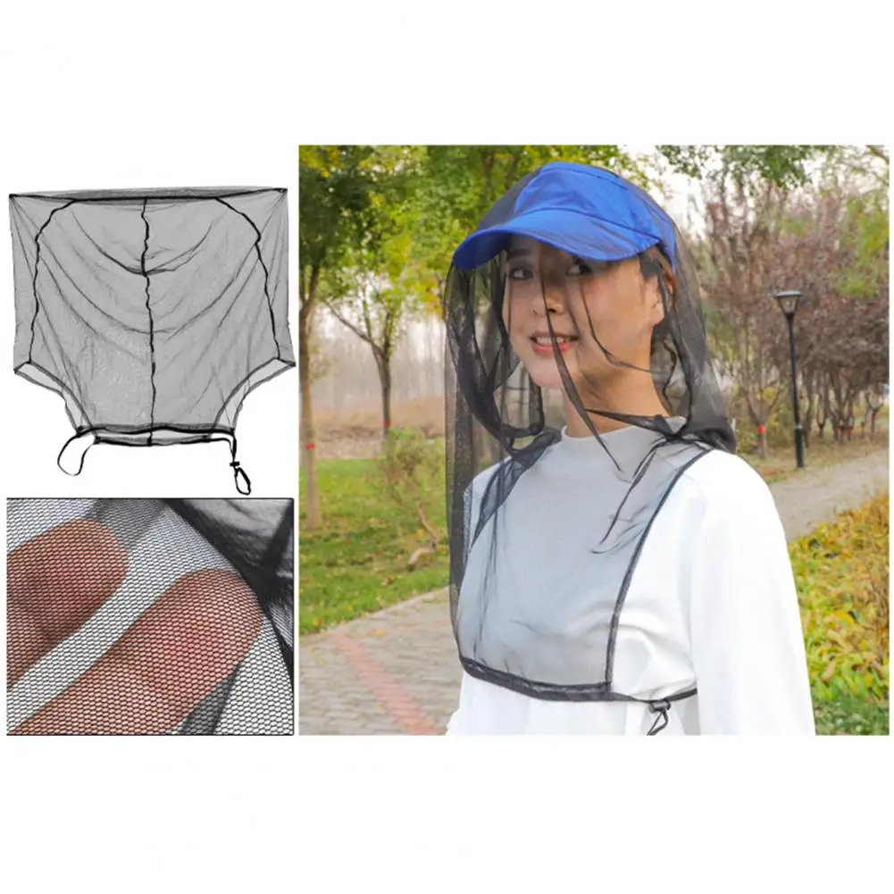 Insect-proof Hat Mesh for Fishermen Mosquito-proof Mesh Net Hat for Outdoor Activities Hunter Hiker Essential for Summer