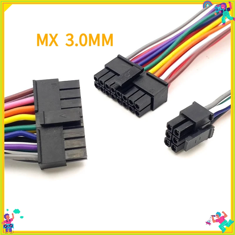 

2PCS/lot Molex 3.0MM Cables 20cm Small 5557 5559 Male Female Air Docking Electronic Cable, MX3.0 43025 Terminal Line