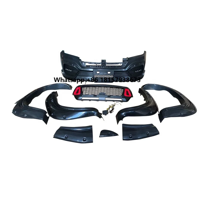 

MAICTOP Car Accessories Body Kit for Hilux Revo Rocco 2015-2021 Restyle to Ben Z Front Bumper Grille Fender Flare New Facelift