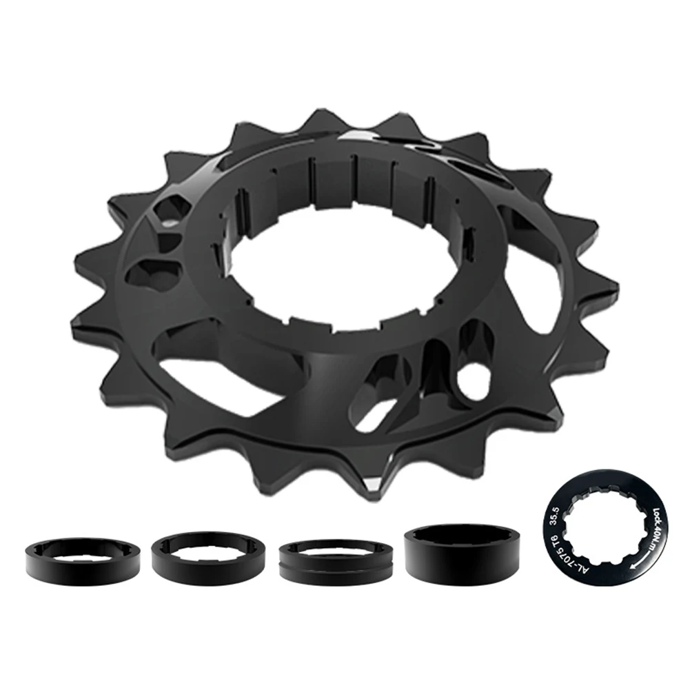 Mountain Bike Cassettes Freewheels 18T Aluminum Alloy Single Speed Flywheel Conversion Kit Bicycle FixedGear Accessories