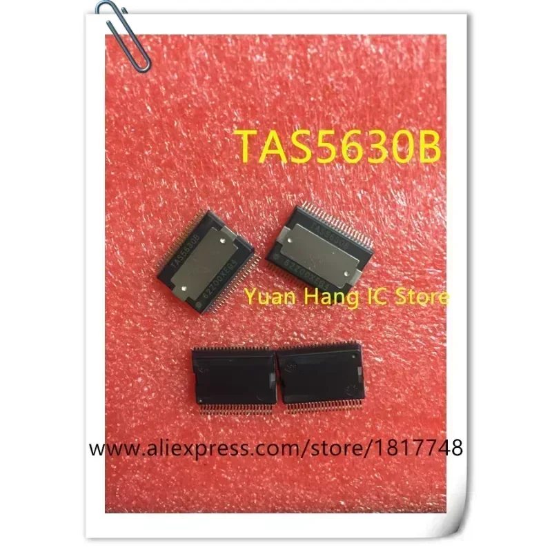 

5pcs/lot TAS5630BDKDR TAS5630 TAS5630B HSSOP-44 Stereo D class amplifier new original