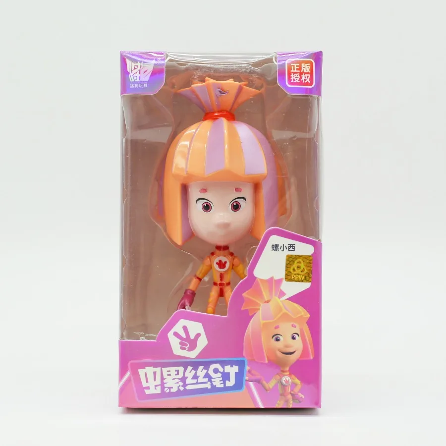 Genuíno a família fixies kawaii nora nolik gus nina transformando brinquedo figuras de ação decoração desktop presente aniversário brinquedos na moda