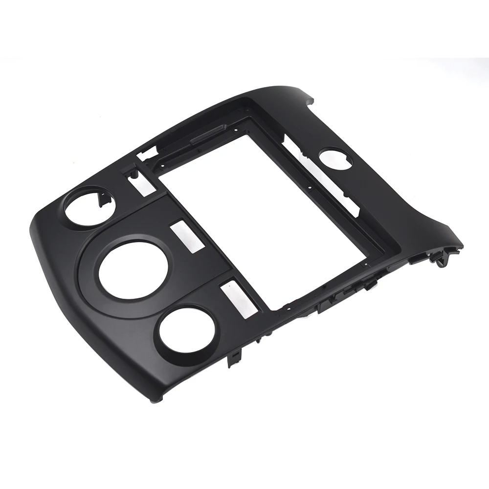 Car Radio Fascia for KIA FORTE MANUAL AC 9 Inch Screen Dash Panel Dashboard Installation Refitting Mount Trim kit  Stereo Bezel