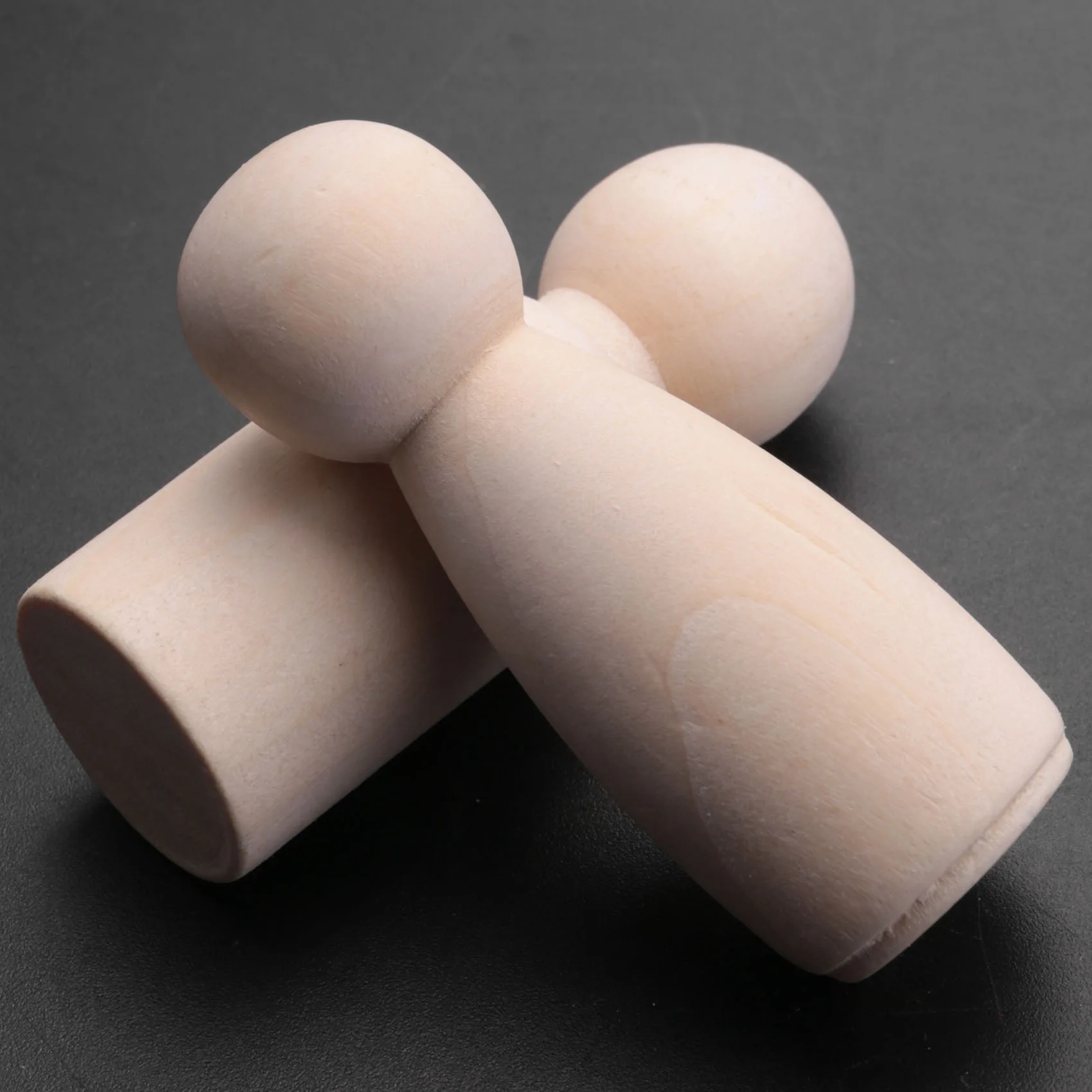 

A04G-Деревянный колышек, 56 шт. Незавершенные декоративные крошечные тела «сделай сам» с изображением ангела, окрашенные натуральные деревянные люди с головными уборами