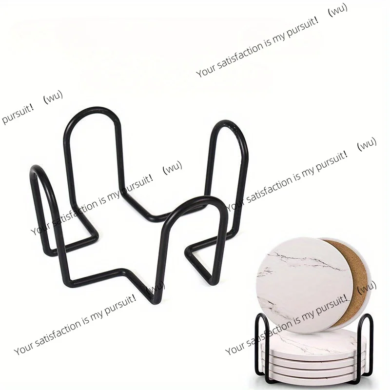1pc Coaster Holder Mat Storage Rack Table Mat Holder Tea Coffee Mug Placemat Storage Organizer Table Kitchen Accessories