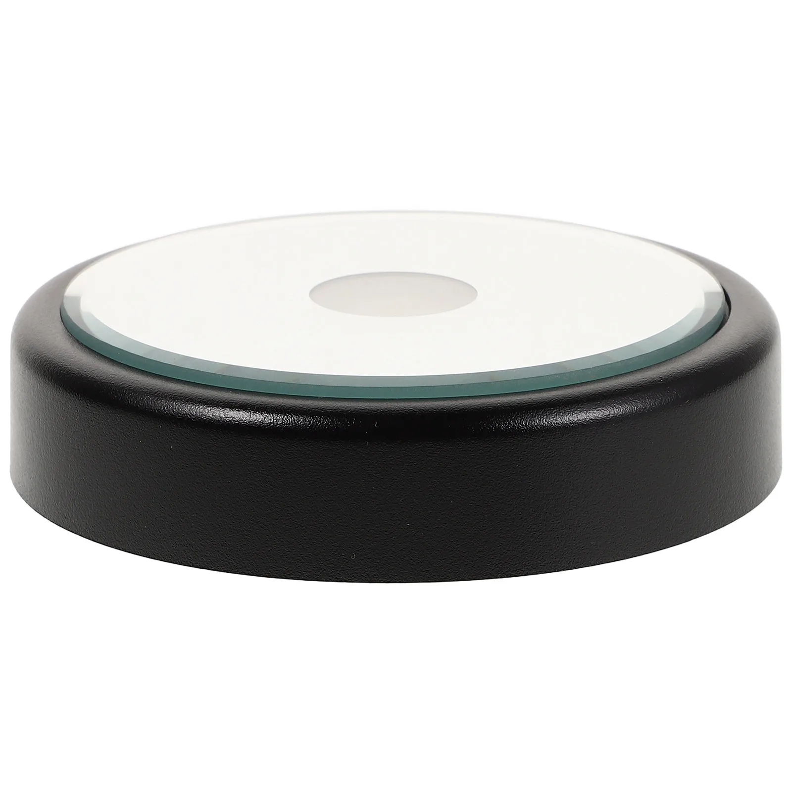 

Многоцветная светодиодная подставка для кристаллов, круглая элегантная светящаяся подставка для 3D-стеклянных украшений, устойчивая светящаяся подставка-пьедестал с подсветкой