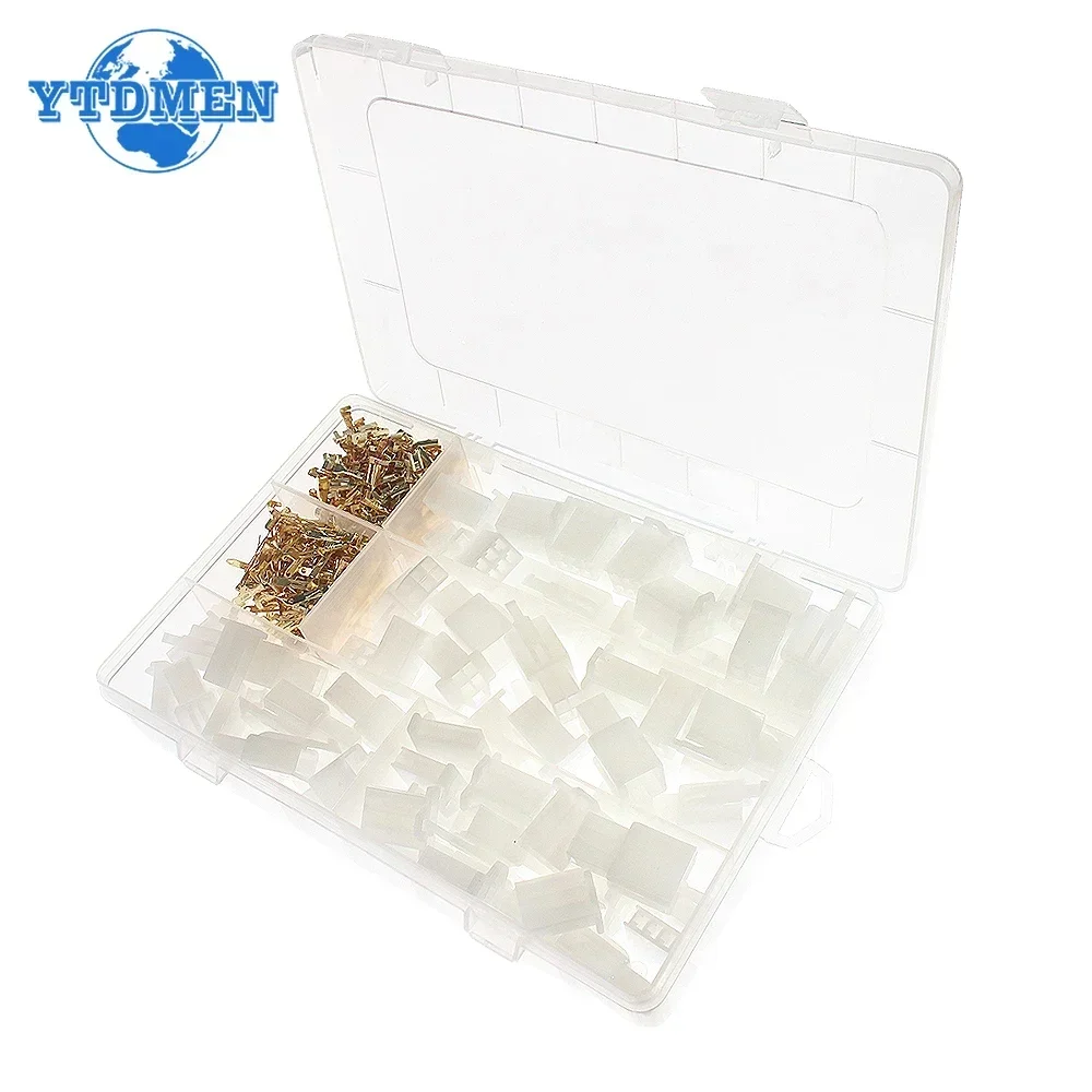 

380PCS Car Motorcycle Electrical Connectors 2.8mm 2 3 4 6 Pin Wire Terminal Male & Female Terminals Assorted Kit