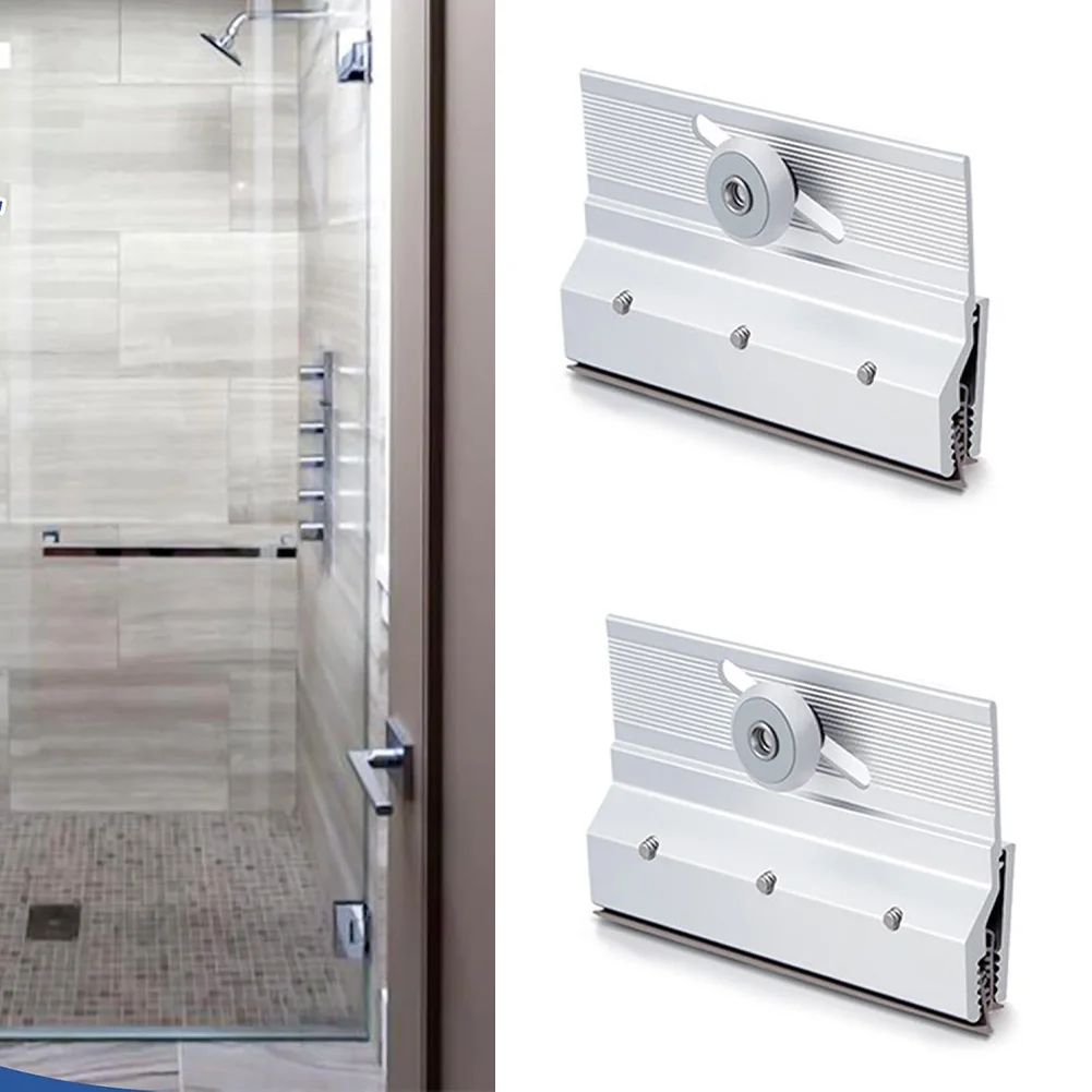 Shower Door Parts Chrome Finish Roller Adjustable Roller Design Easy Installation For 14 Inch Thick Glass 34 Inch Roller