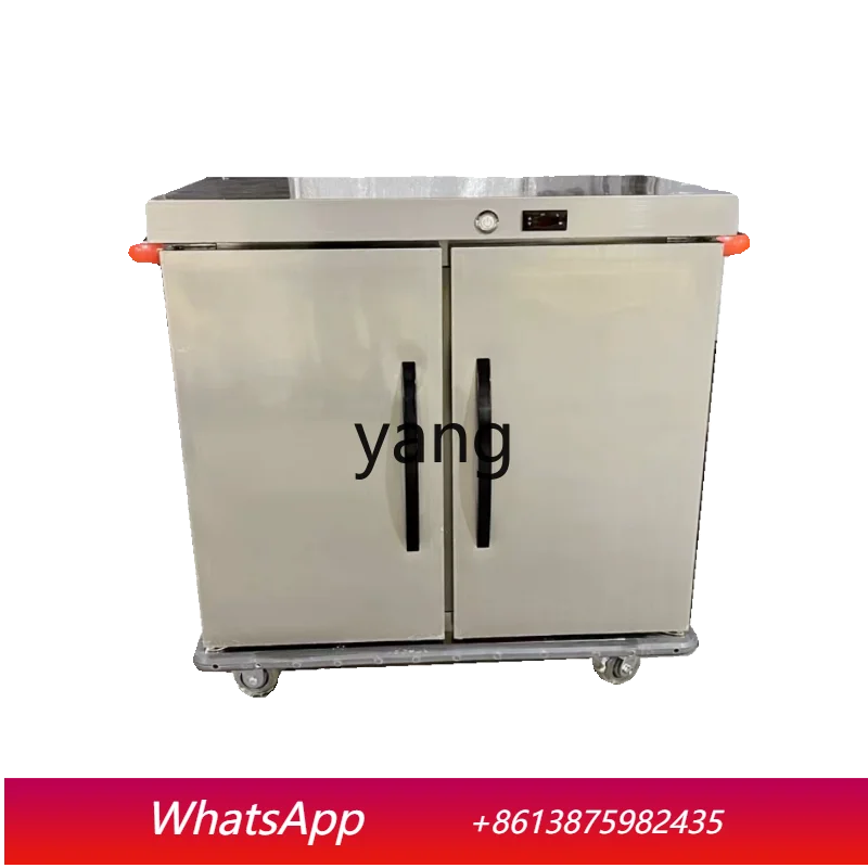 

cQ commercial hotel meal insulation cabinet stainless steel kitchen restaurant cooked food banquet insulation dining car