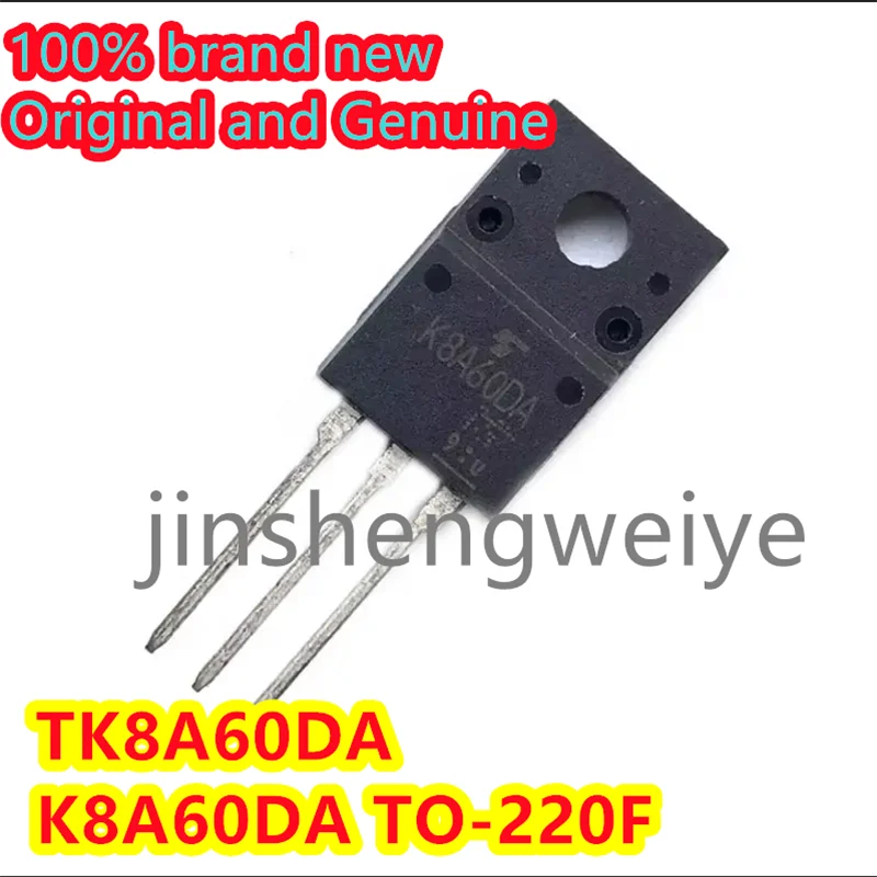 5~20PCS Free Shipping K8A60DA TK8A60DA 100% Brand New Original TO-220F 600V 7.5A LCD Power Supply Field Effect Tube Now