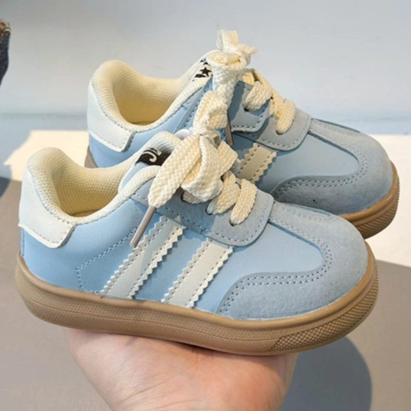 Kids Autumn Fashion Design Casual Shoes 2026 New Girls Boys Non Slip Breathable Comfortable Student Sneakers Outdoor Sports Shoe
