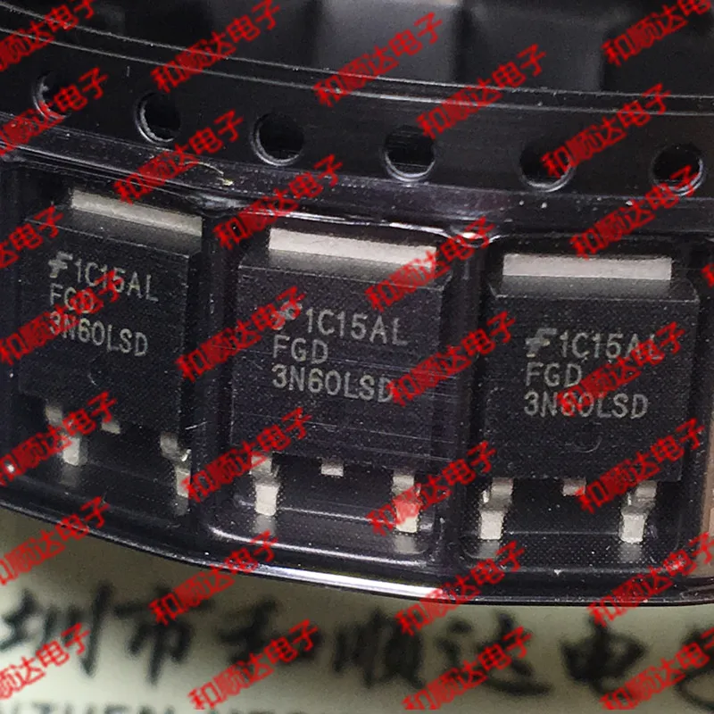 10pcs/lot FGD3N60LSD New stock TO-252 600V 3A