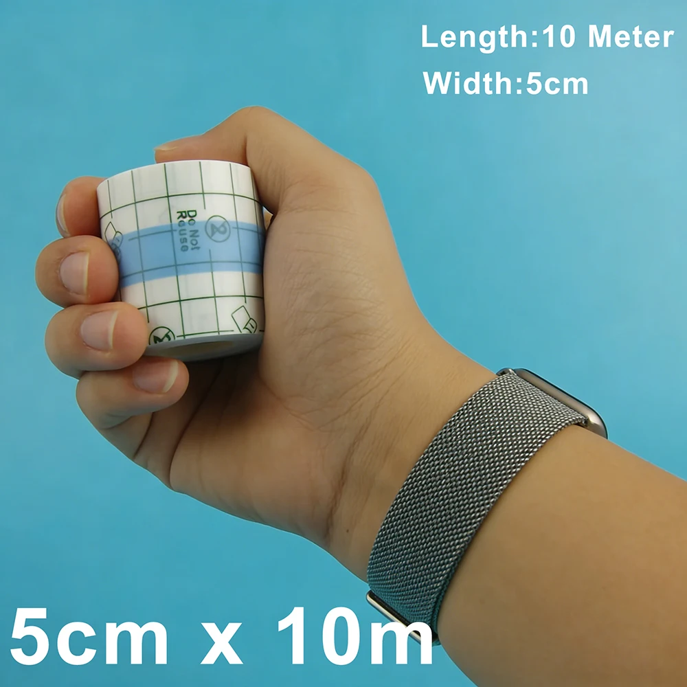 Wasserdichter Schutzfilm für Tattoos, PU-Klebeband für die Nachsorge, Heilung, Tattoo-Reparatur, transparente Hautreparatur-Bandage, Rolle