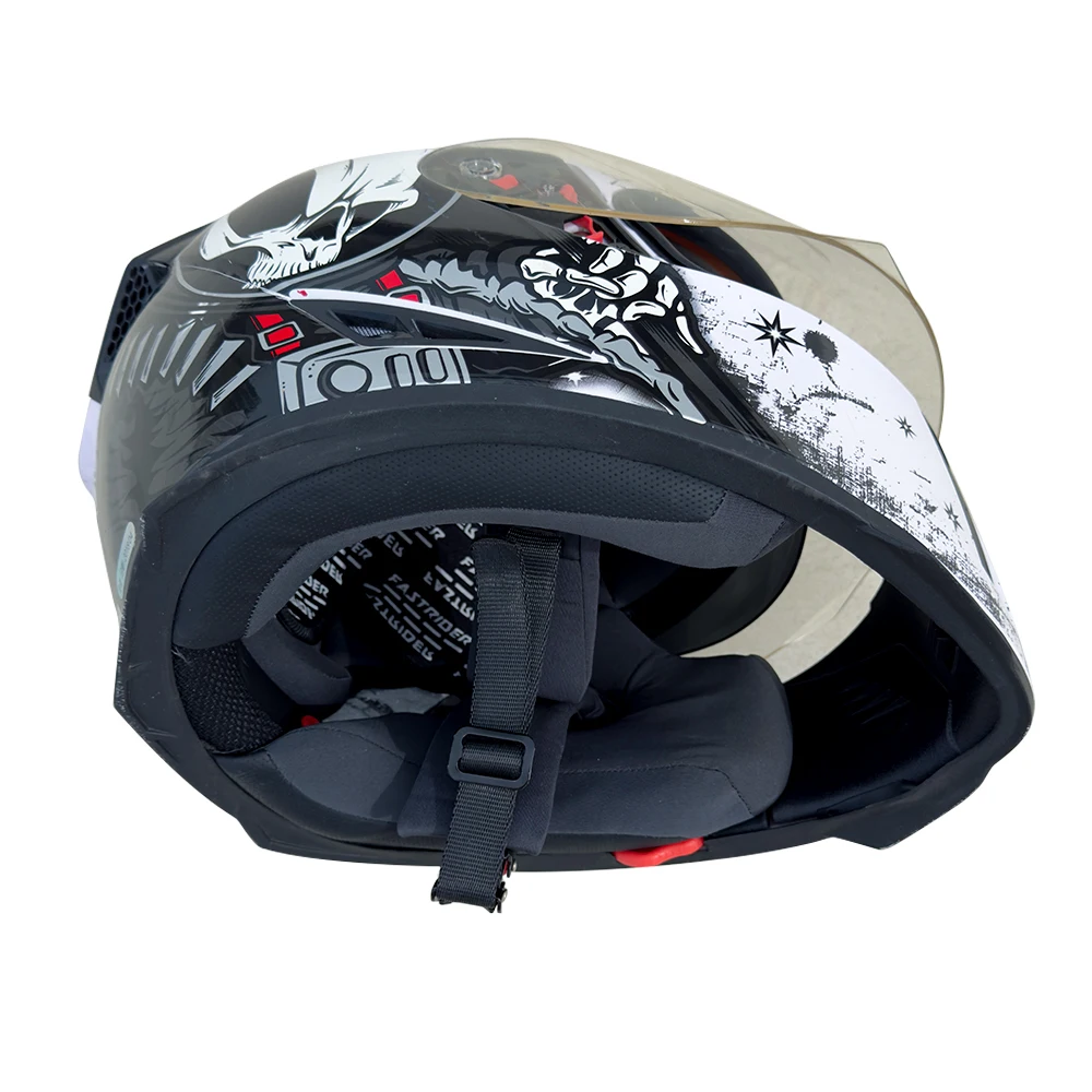 Atmungsaktive Motorrad Helm Einsatz Liner Kappe Kissen Pad Schnell trocknend Schweiß Wicking Helm Isolierung Futter Pad – Detail 10