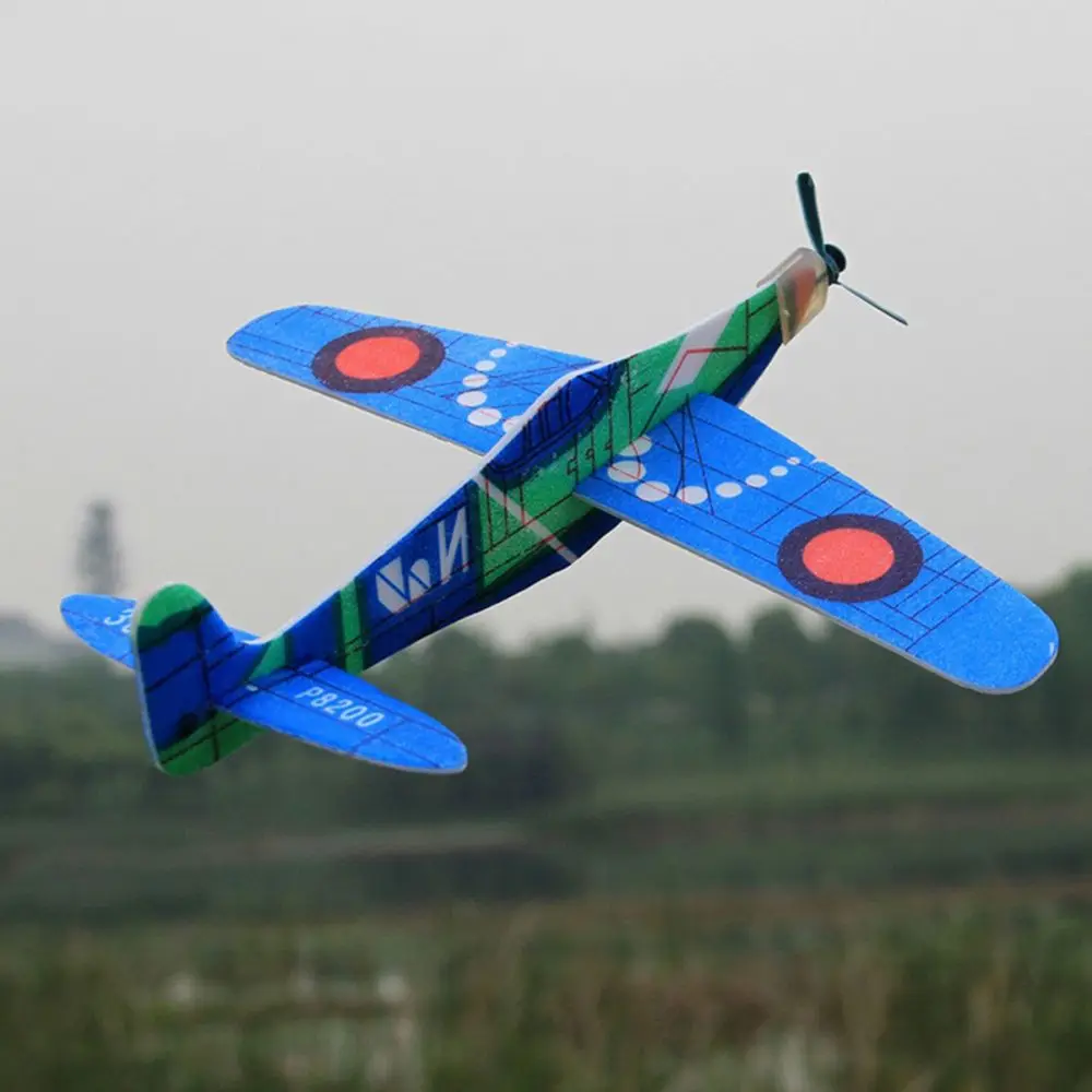 5Pcs Hot Sale Party Bag Fillers Hand Throw Aircraft  Airplane Model Flying Glider Foam Plane