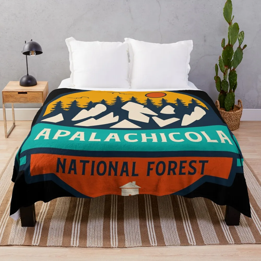 

Apalachicola National Forest Throw Blanket for winter valentine gift ideas Blankets