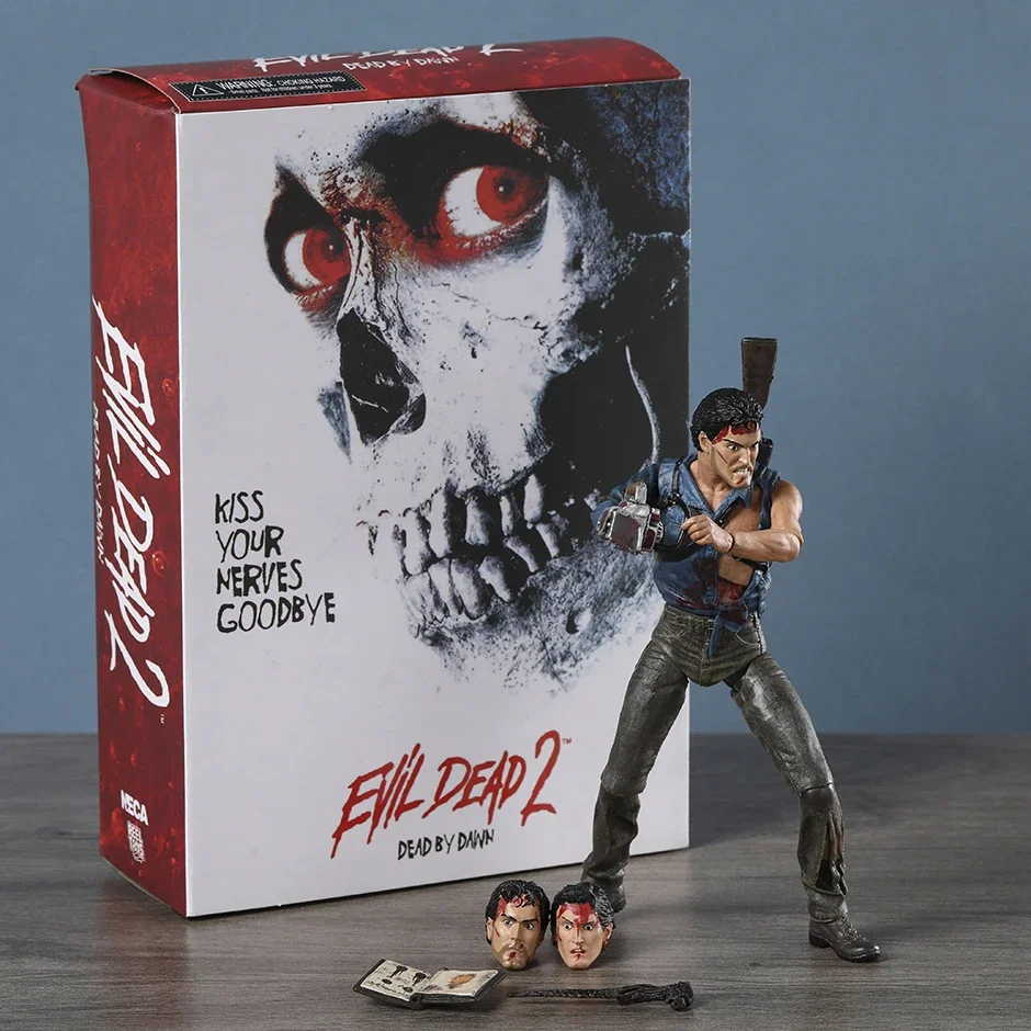 NECA Evil Dead 2 Ultimate Hero Ash Action Figure Toy Collection Desktop Model