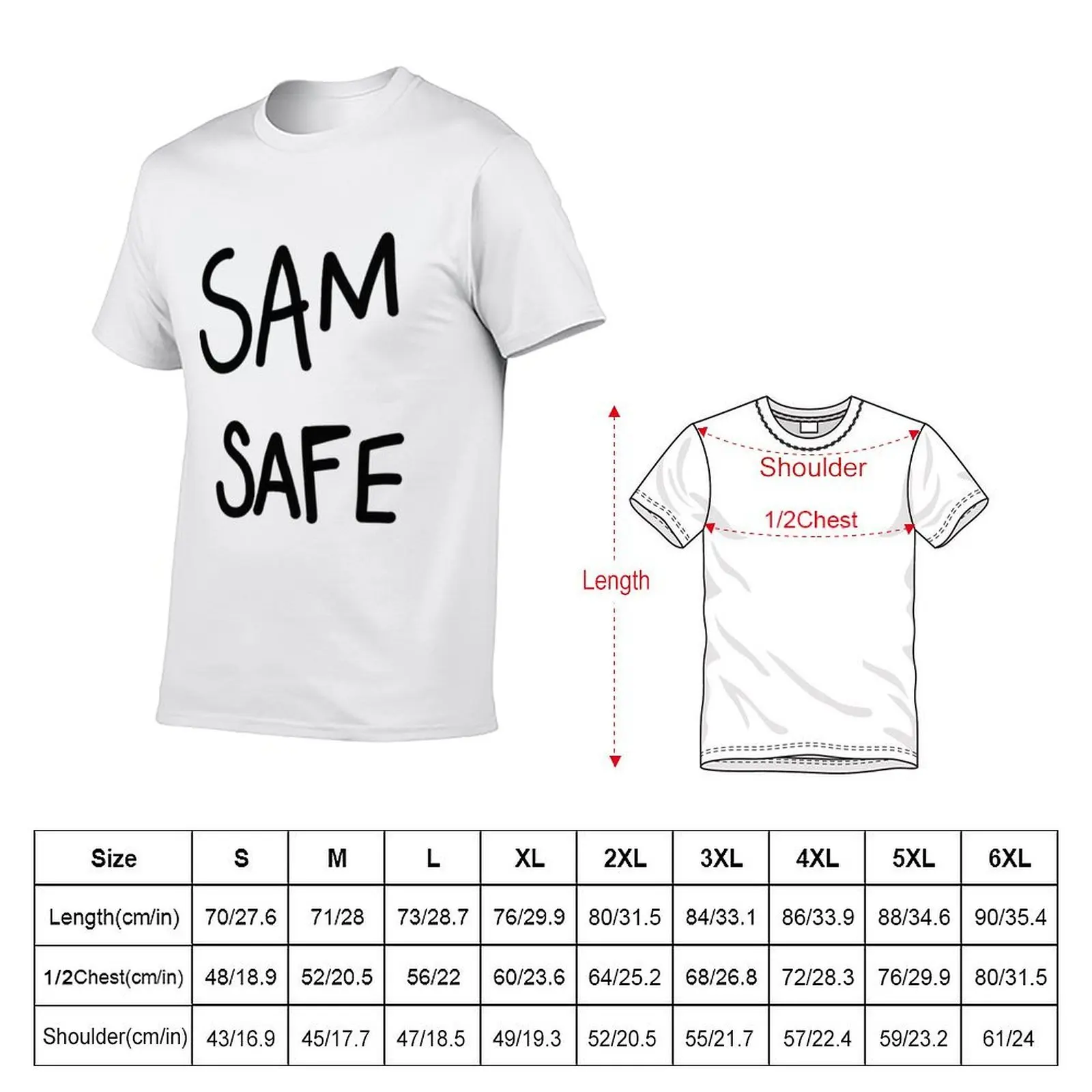 اقتباس برسومات CBS من Inspired Safe_nbsp_؟ تي شيرت رجالي ′Ghosts' تي شيرت تريفور من؟_nbsp_Sam Premium #2