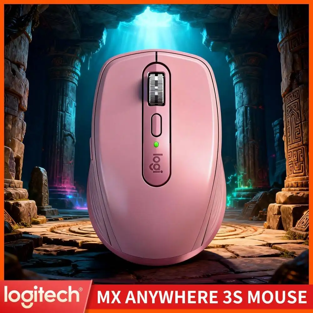 Logitech MX Anywhere 3S Compact Wireless Mouse Portable for Backpack Carry Business Use