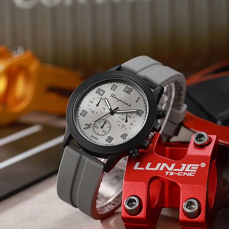 แฟชั่นผู้ชายใหม่นาฬิกาเยลลี่นักเรียน Casual นาฬิกาควอตซ์ Mens กีฬานาฬิกาซิลิโคน Relogio Masculino นาฬิกาข้อมือทหาร