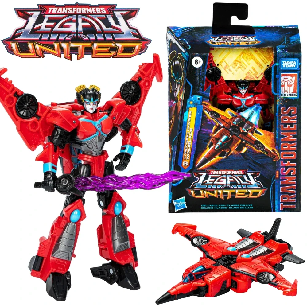 

In Stock Transformers Legacy United Deluxe Cyberverse Universe Windblade Action Figure Model Toy Collection Hobby Gift