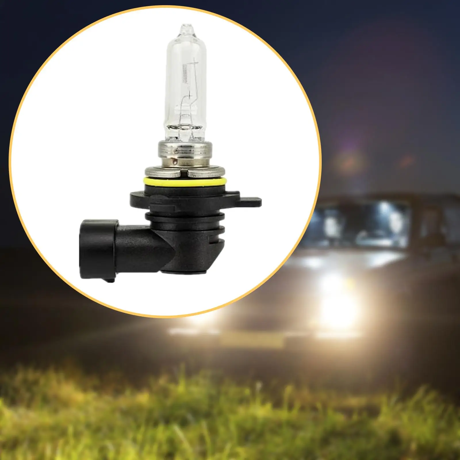 Halogen Headlamp Bulb Durable Car Head Lamps Bulbs Easy to Install