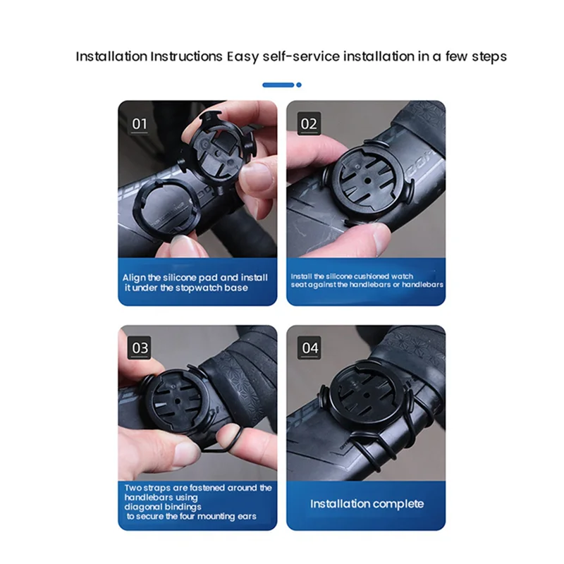 ABHT-2X دراجة قاعدة الكمبيوتر ساعة توقيت حامل جبل عداد السرعة حامل ل GARMIN Edge IGPSPORT Blackbird XOSS