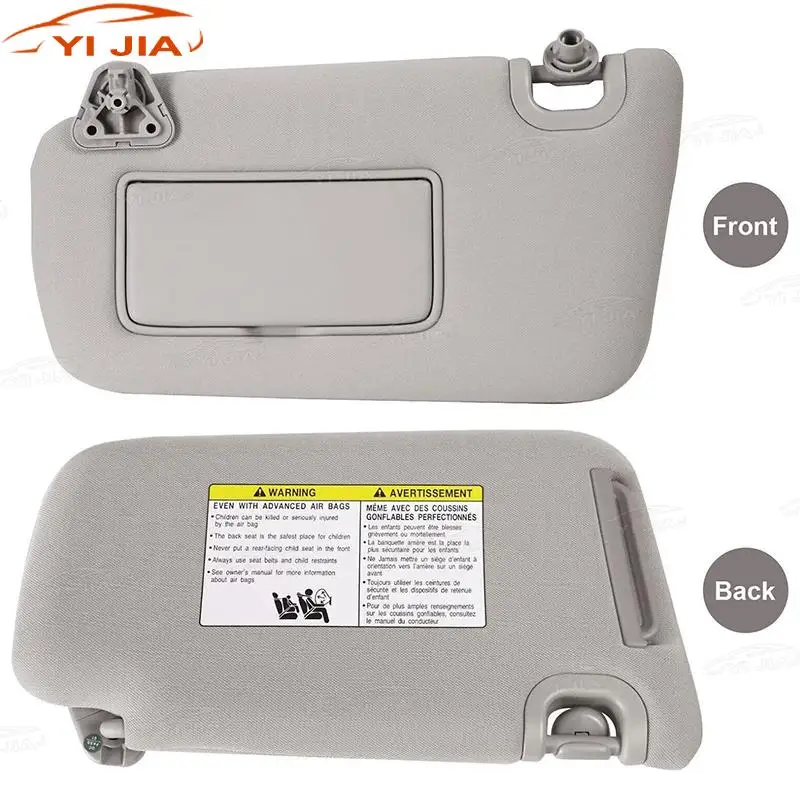 

96400-3SG8A 96401-3SG8A For Nissan Sentra 2013-2019 LHD Car Front Left Sun Visor Sunshade With Makeup Mirror Interior Accessorie