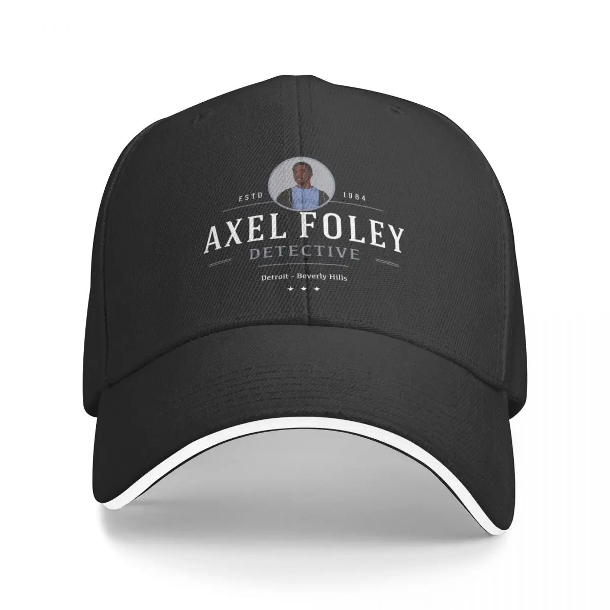 Leisure Axel Foley Detective Est. 1984 Golf Cap Unisex Headwear Beverly Hills Cop Film Formal Activities Hats Cap