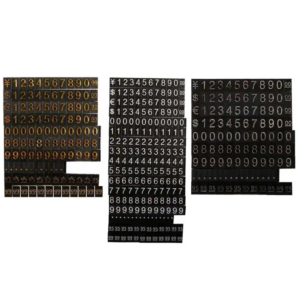 10PCS Solid Wood Vertical Plate Price Tag Commodity Tobacco, Wine, Tea, Beauty Products Display Plate High-end Price Tag