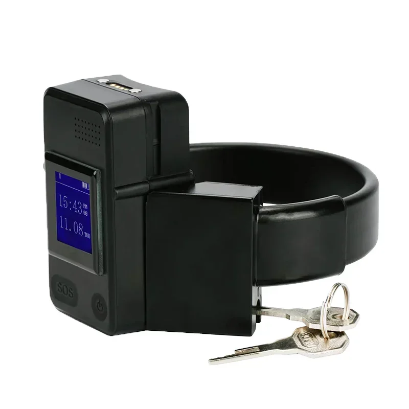 Fake House Arrest Ankle Prisoner Gps Tracking Ankle With 4g Two-way Call