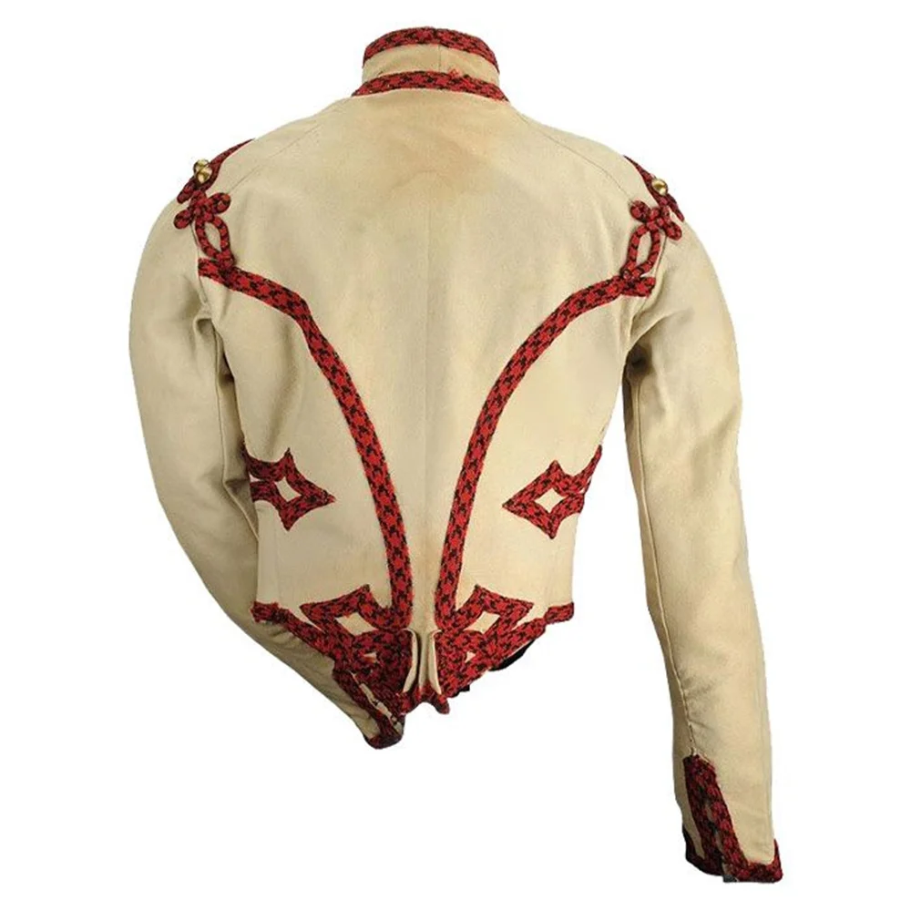 

Tudor Elizabethan King Costume Victorian Royal Noble Prince Jacket Renaissance Steampunk Military Hussar Uniform Coat