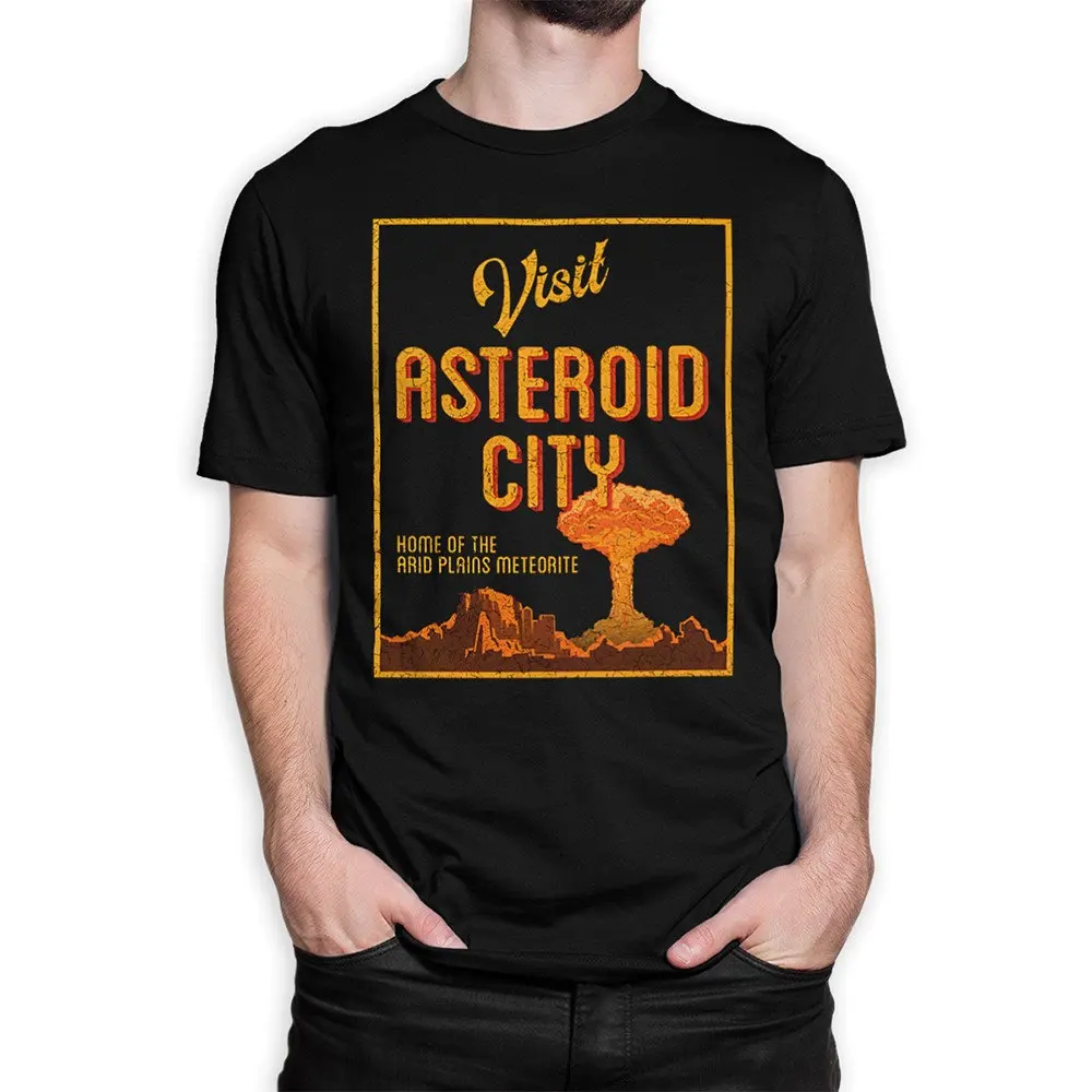 Visit Asteroid City T Shirt Wes Anderson Movie  Sizes AND 00512