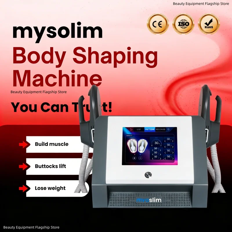 

New RF EMS Body Sculpt Machine 6500W MYOslim Sculpting Fat Slimming Technology Muscle Stimulation 15 Electromagnetic Weight Loss