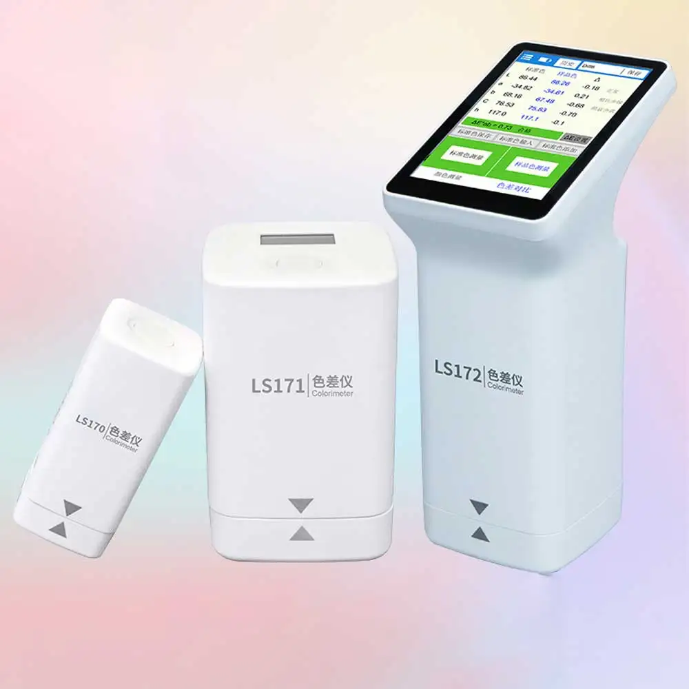 Smart Touch Screen Colorimeter Precision Textile Printing Ink Color Difference Tester colorimetry LS172 LS173 LS172B LS173B