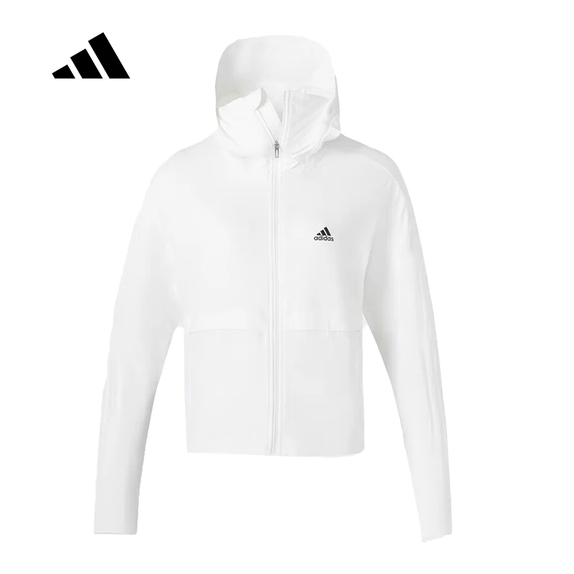 

Женская летняя спортивная куртка adidas для защиты от солнца, дышащая, удобная, для бега, тренировок и повседневной носки, IT2487