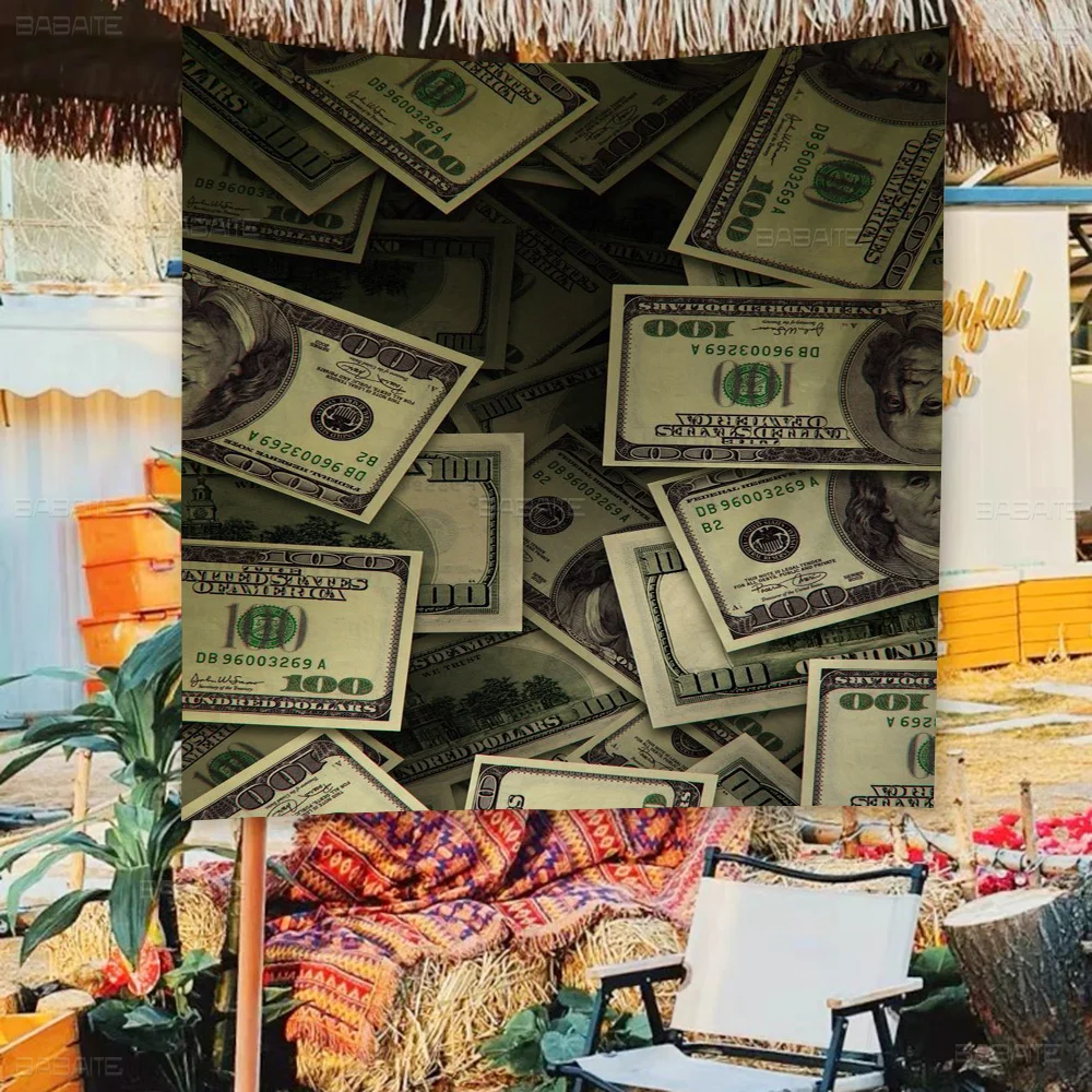 漫画のドルの壁掛け旗,SF,お金,芸術,部屋,家の装飾,バナー