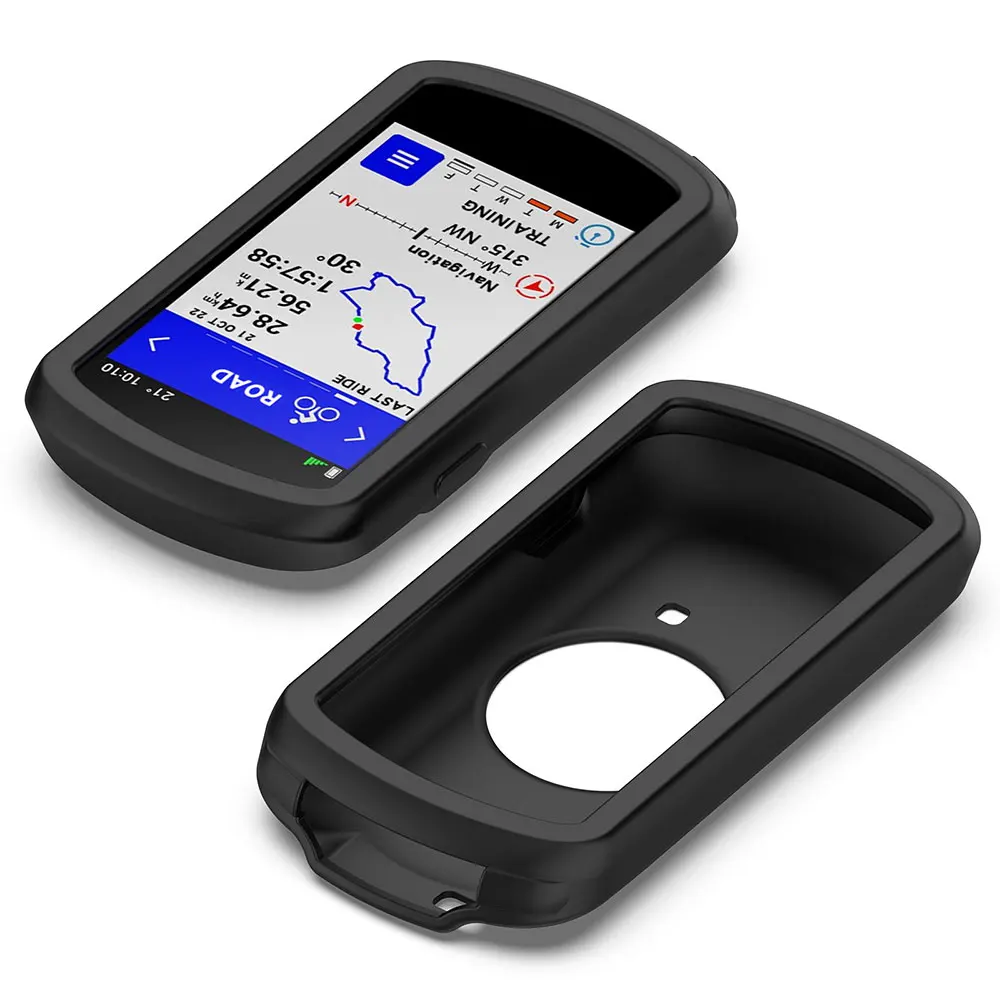 For Garmin Edge 1040 Silicone Gps Bike Bicycle Computer Screen Protection Cyclocomputer Protective Case Cover With Glass Film