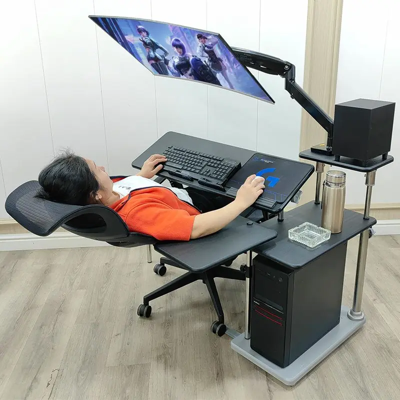 Bedside table Robotic arm lifting table Lazy cockpit suspension bracket