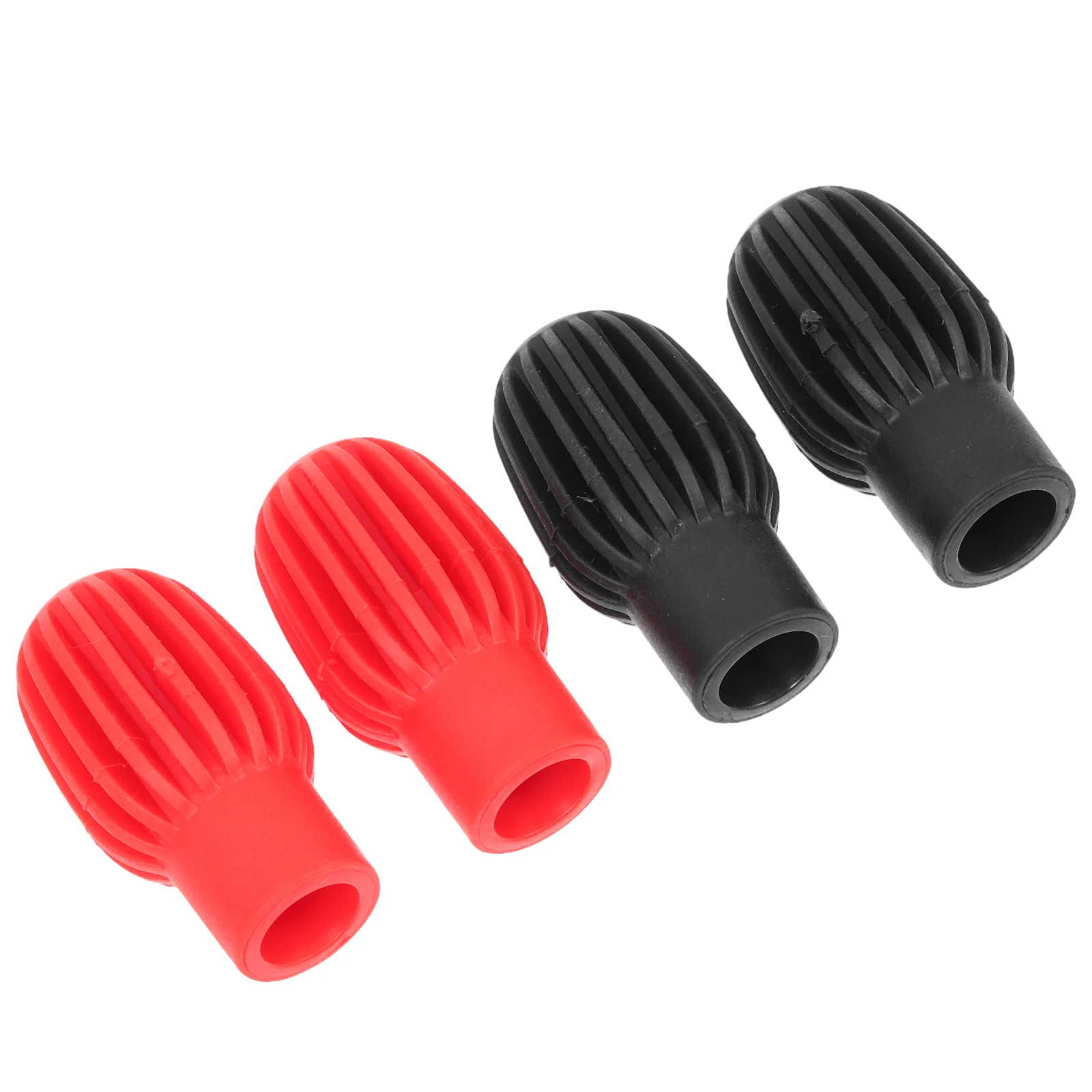 

4 Pcs Silicone Drum Kit Mute Percussion Mufflers Shields Pad Drumsticks Supplies