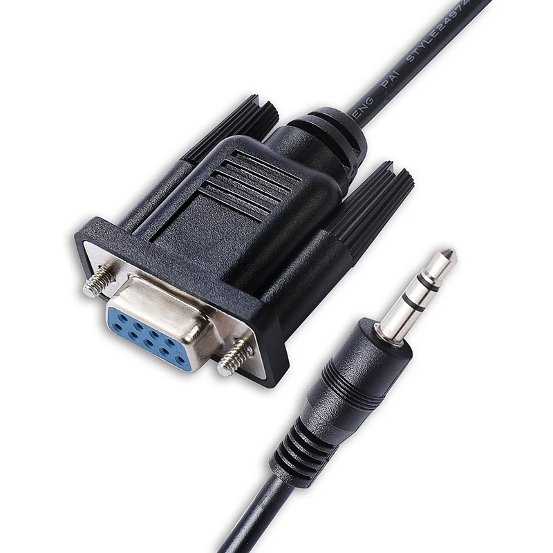 GTMedia V8 serii odbiornik satelitarny dekodera IPTV 9 Pin DB9 kobieta do 3.5mm Stereo Audio Jack aktualizacja kabel do aktualizacji