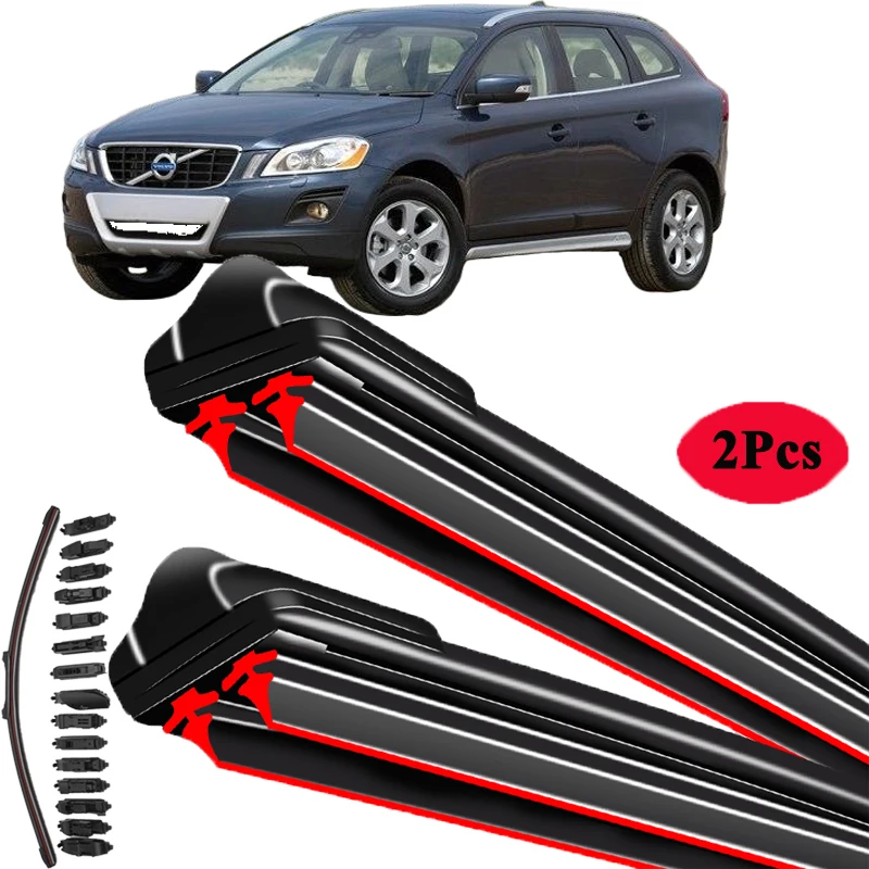 

For VOLVO XC60 2009 2010 2011 2012 2013 2014 2015 2016 2017 Coaster Windshield Brushes Car Accessories Car Front Wiper Blades