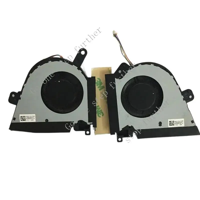 

WYORESY NEW CPU cooling fan & GPU Fan For Asus TUF Gaming Dash F15 FX516 FX516P FX516PR Air R TX3070 DC12V 4pin # @