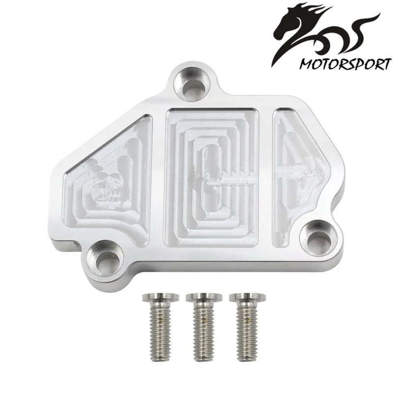 High quality metal Billet B-Series Vtec Block Off Plate for Honda Acura Silver Car Accessories