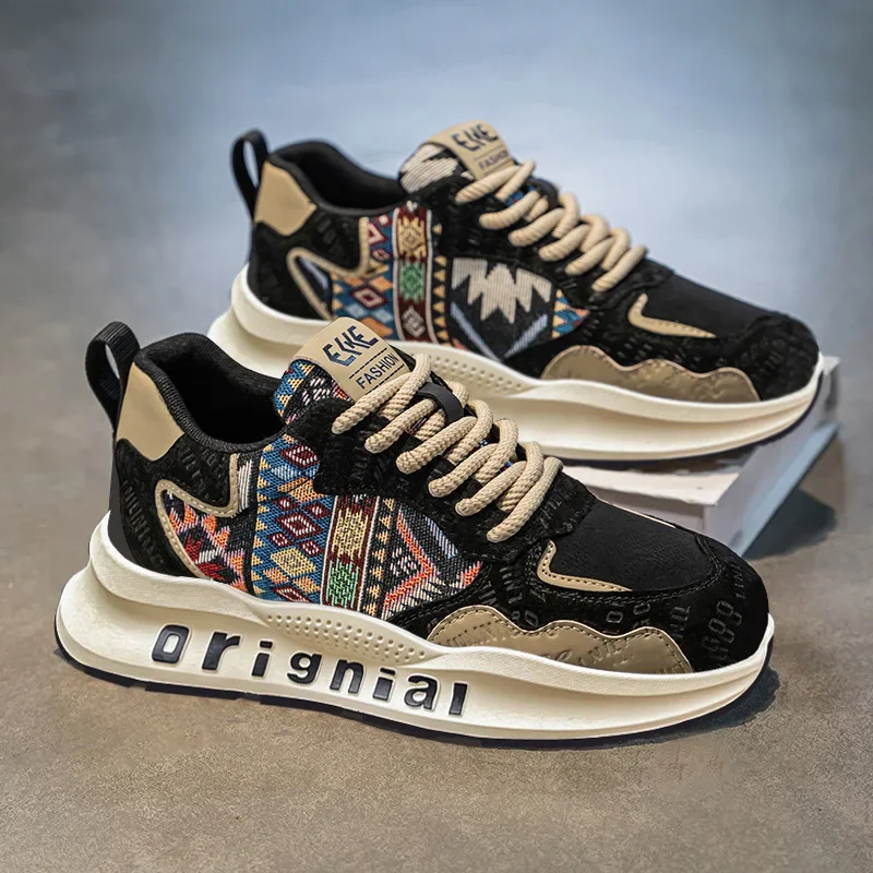 

Весенние универсальные повседневные молодежные кроссовки для бега на толстой подошве Forrest Gump, спортивные кроссовки для папы