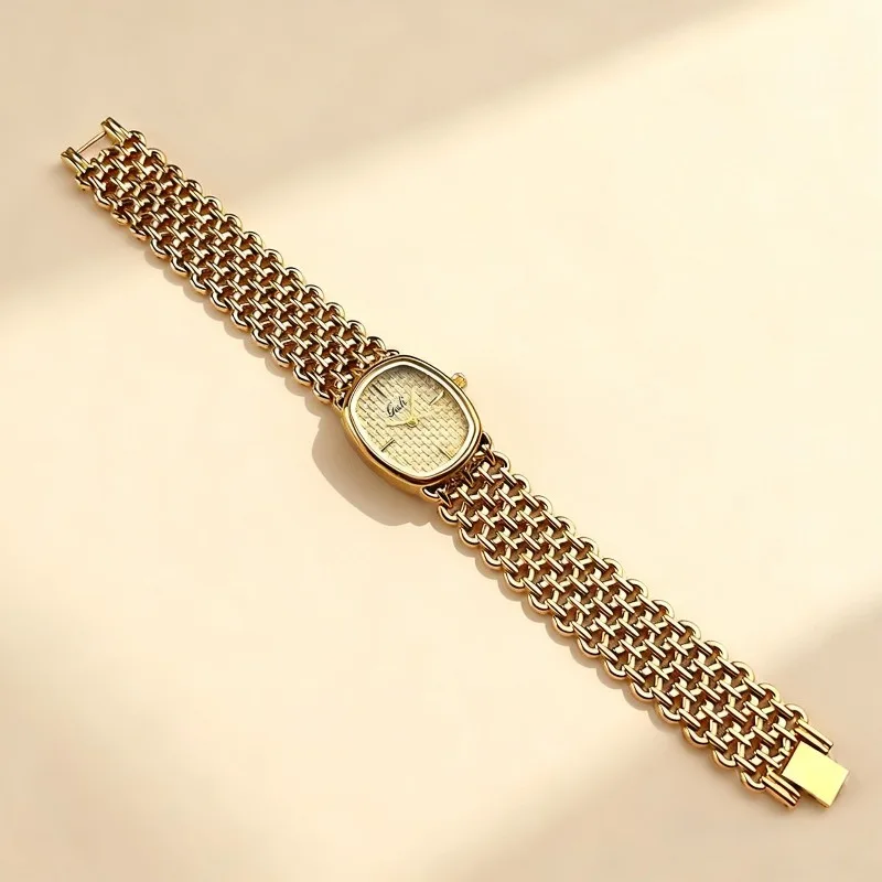 

Новые женские часы GEDI, простые модные женские наручные часы с овальным циферблатом, роскошные элегантные женские кварцевые часы, подарок Relogio Feminino