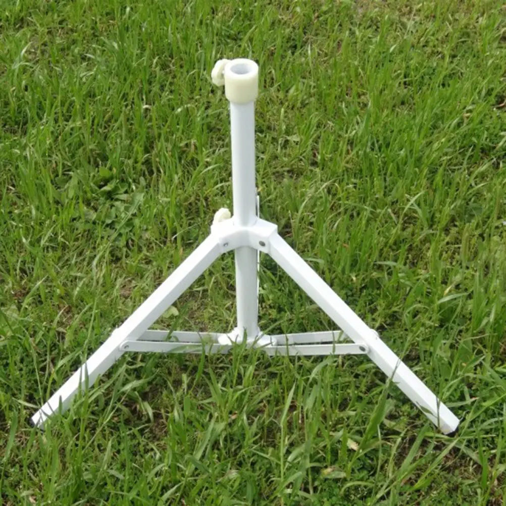 1Pcs Triangular Beach Umbrella Fixing Base Heavy-Duty Metal Sand Anchor for Sun Shade Outdoor Use Sturdy Wind-Resistant Umbrella