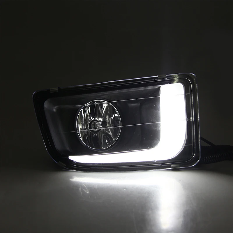 1セットいすゞD-MAX dmax 2014 2015 led drlデイタイムランニングライト12v absカバーターン信号