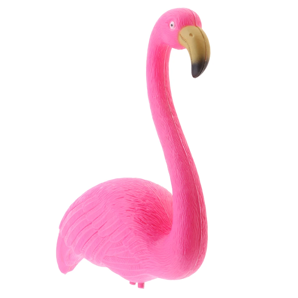 Realistic flamingo figures ornament lawn statues sculptures for