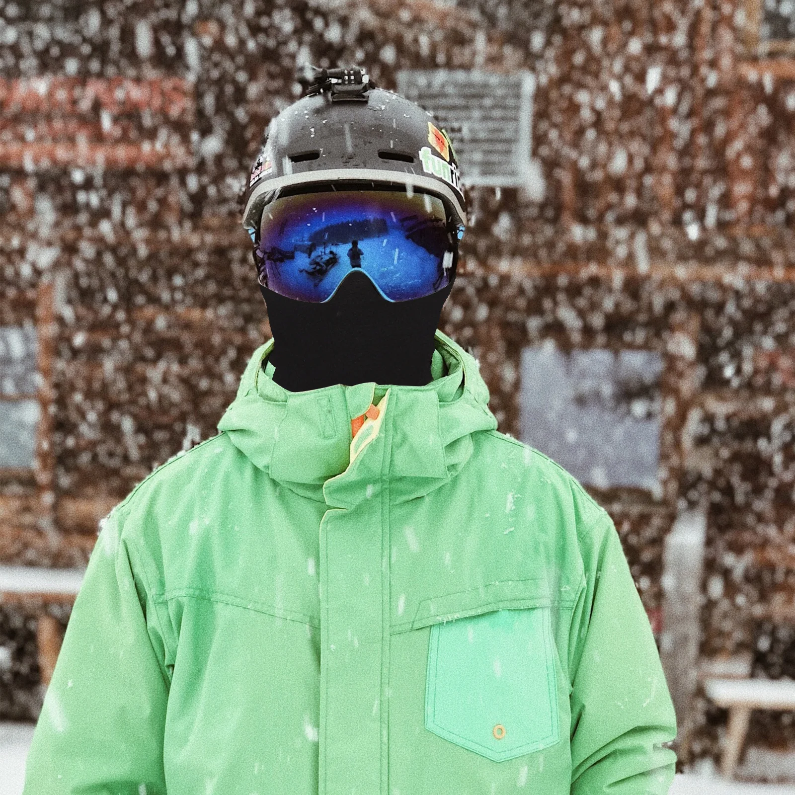 

Head Warmer Winter Head Mask Sports Hat Balaclava Motorcycle Hood Cycling Headscarf Dust proof Cold Protection Riding